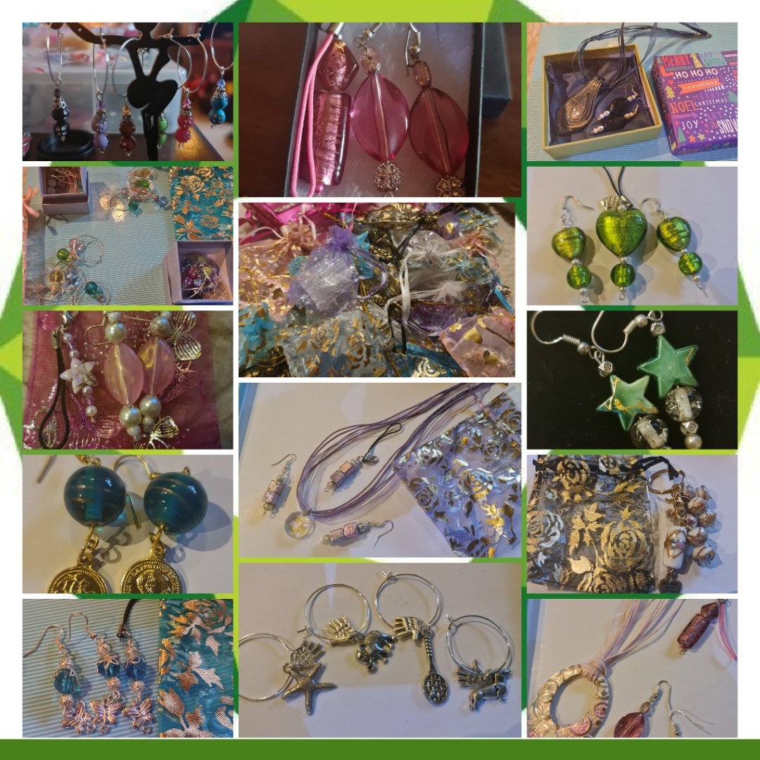 Worky_Kat's tweet photo. @ah_medcomms 
That's a wrap! Lots of charms, bookmarks and jewellery made today, to be donated to local charities, all in their own little gift bags 🎁
#makeitmatter #ashfieldmedcomms https://t.co/6ifcE2Ay1x