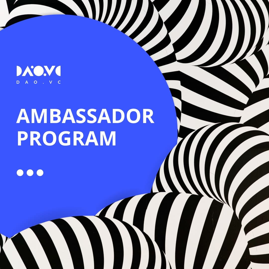 Not yet our Ambassador? In that case this information is for you!

#DAO #cryptocurrency #DAOvc #HARDcoin #KAIF

Info: t.me/daovc_ann/76