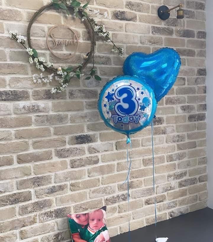 GerKeville's tweet photo. The angels in heaven will be having a right party today for a special birthday.
#Samuel
#HappyBirthday
#ThreeToday
#OurAngel https://t.co/1l6VQfcCVm