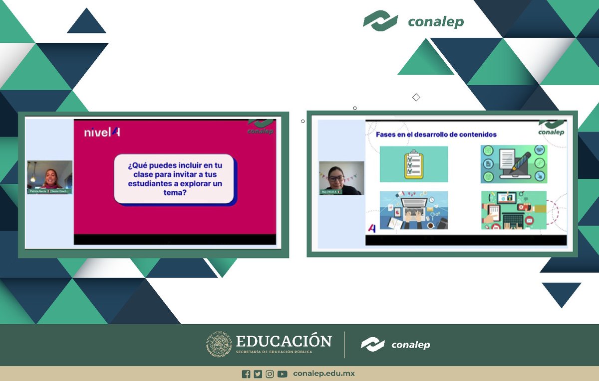 En la formación en línea de comunidades del aprendizaje de los docentes del Sistema CONALEP se obtuvo la participación de 400 docentes en donde se conocieron las prácticas inspiradoras, conoce más de estas en: youtube.com/watch?v=ySM3tJ…