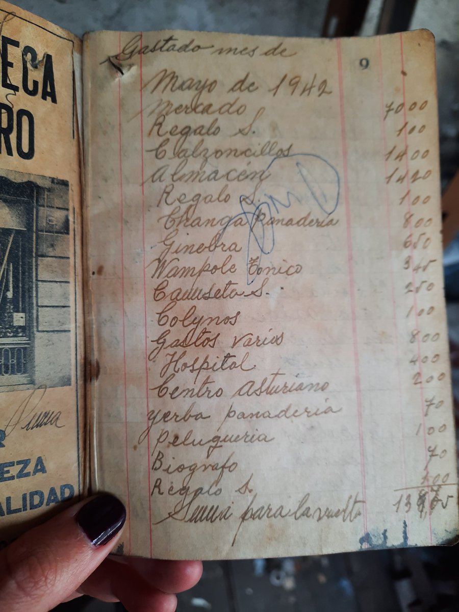 from_la_matanza's tweet photo. Yo todos los meses preguntándome en qué carajo se me va la guita.

Mi abuelo en mayo del '42: https://t.co/iD4LIJRDsM