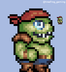treefrog_gaming's tweet photo. Yet to be named toad pirate 

#pixelart #gamedev https://t.co/HQlWtMoHIo