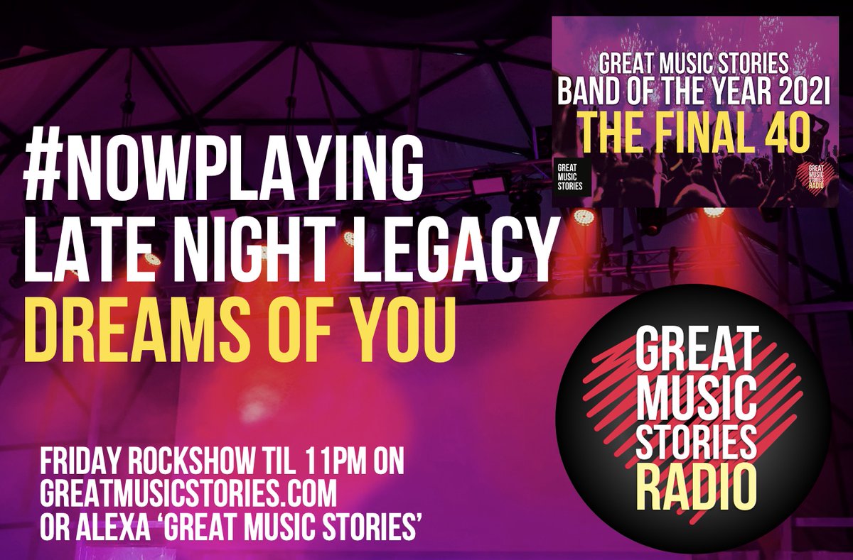 GuyB_rockshow's tweet photo. BOOOOM!!! Smashing into the final 40 and still in the running, it's @LNLegacy. Shoutout @WildFireFestUK for flagging them. Cudos to the band for going for it and YOU lot for voting for them. Lots of votes
#Nowplaying 'Dreams of You'
Level playing field here babies. x https://t.co/2RgzikVSce
