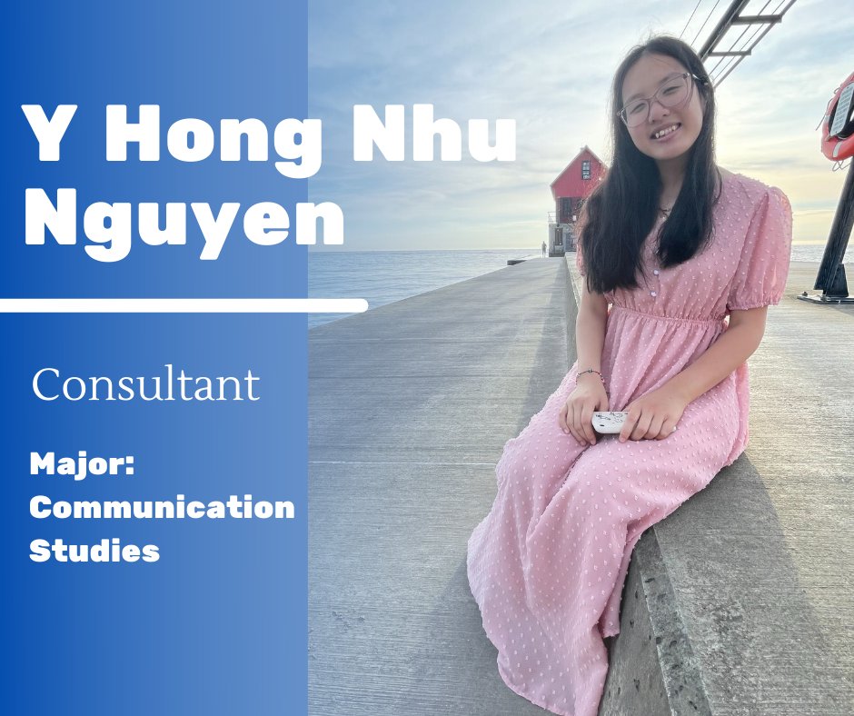 GVSpeechLab's tweet image. Meet Y! 

Y is the only person we know who can't drink coffee because it makes her tired...😮

Come work with Y today:
gvsu.edu/bookit/appoint…