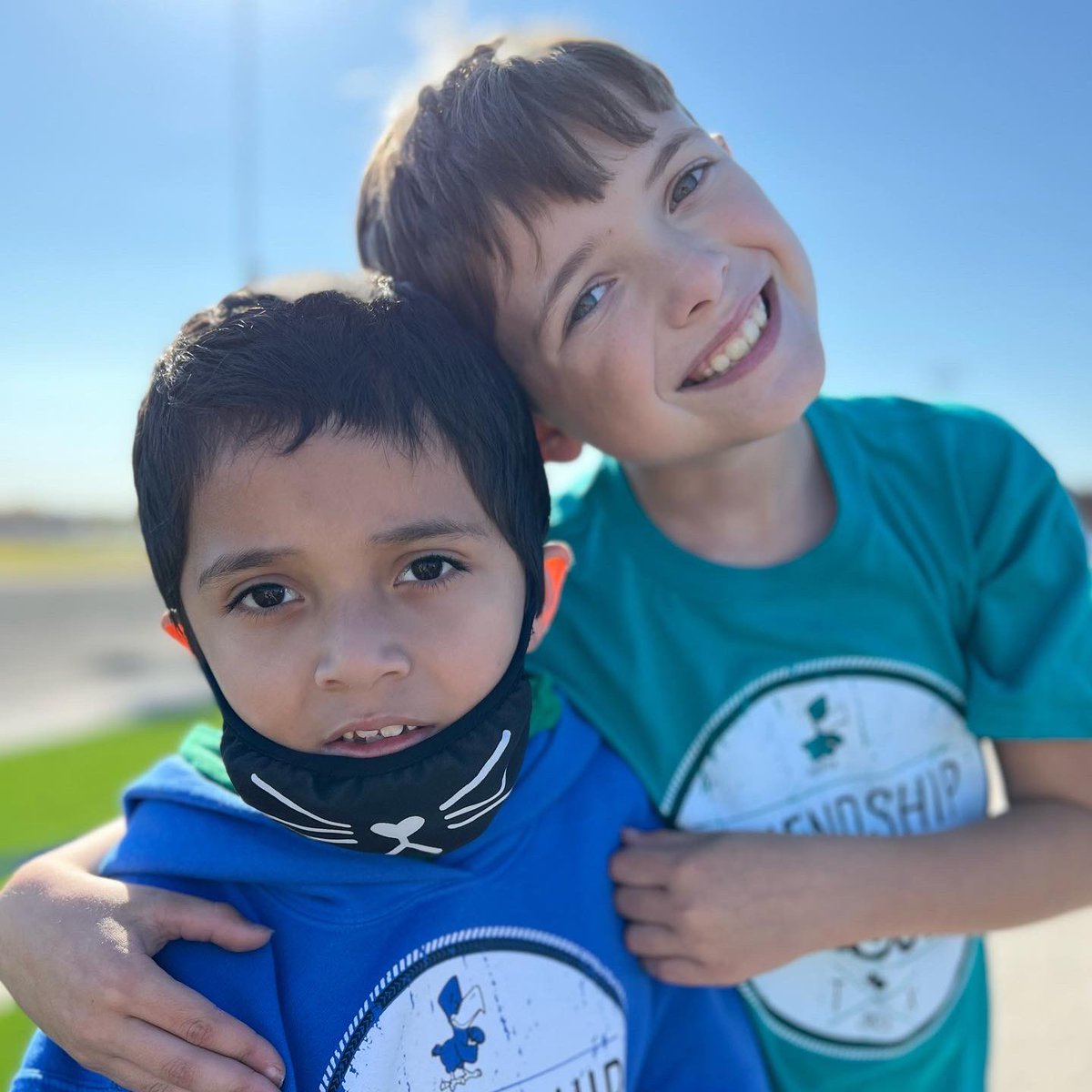 KellerISD's tweet photo. Itโs a beautiful thing to see such wonderful friendship bloom in Unified PE between โbuddies.โ #CelebrateKISD https://t.co/oS8IEuyA6j