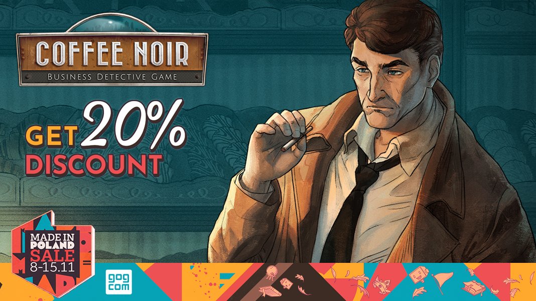 Coffee Noir - Business Detective Game tweet media