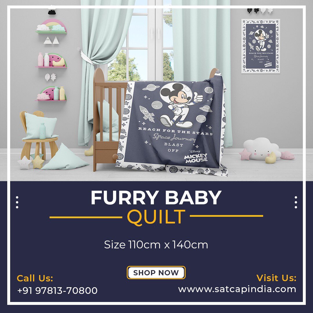 New collection in Disney brand by Satcapindia #disney #blanket #quilts #WinterHouse