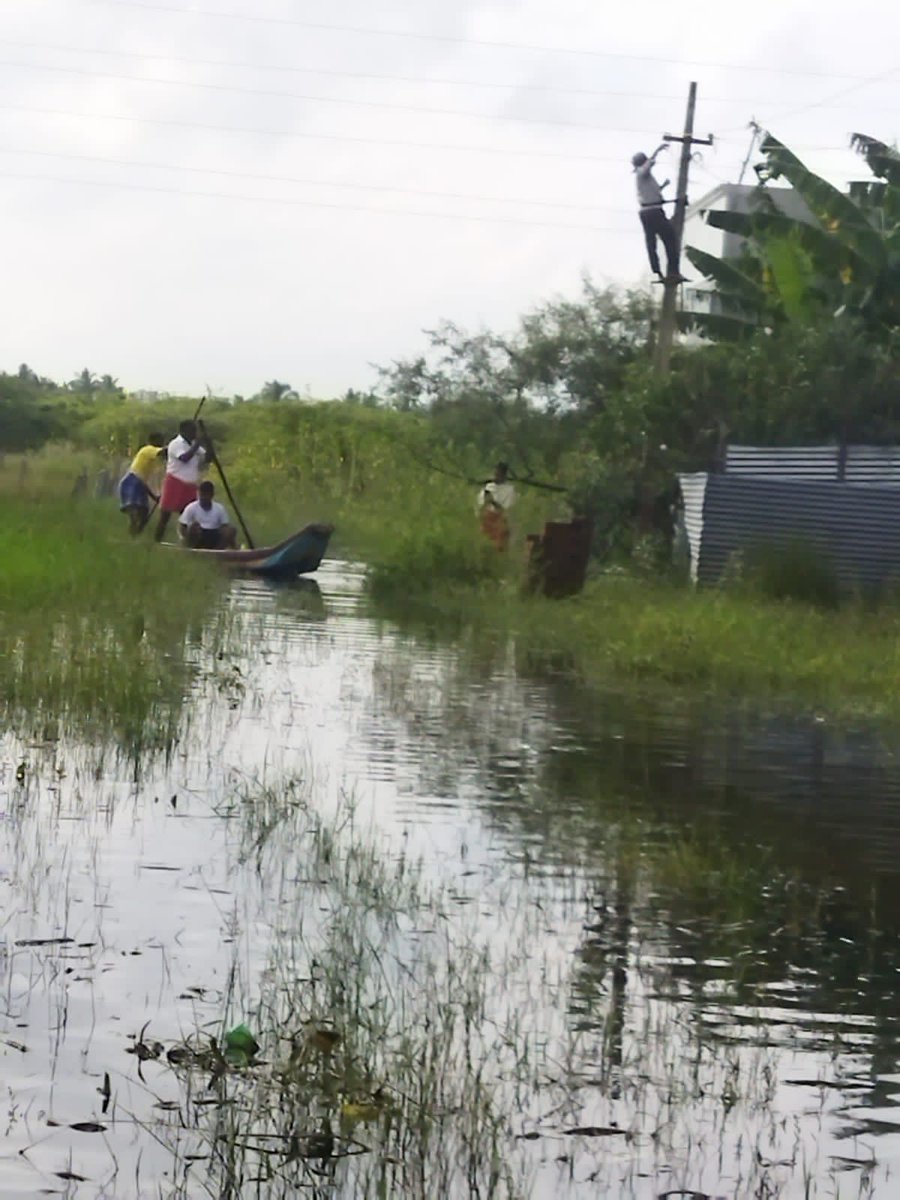 Men and Material by boat