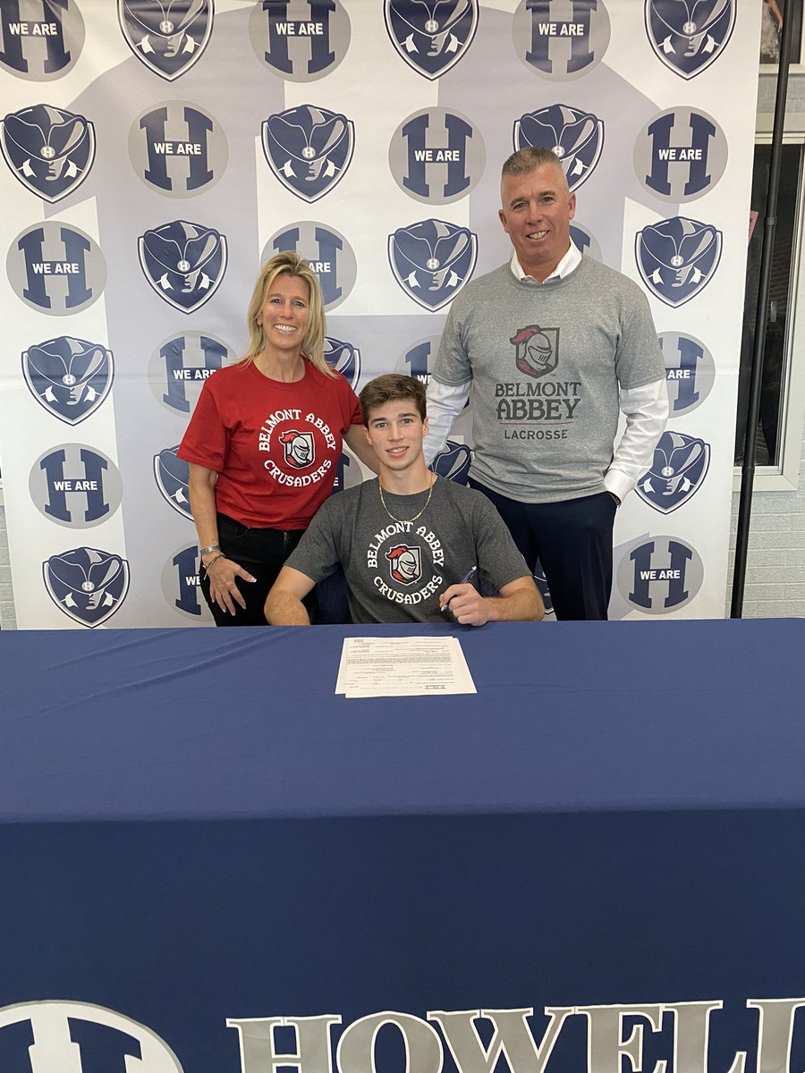 Congratulations to Colin Fay on his official commitment to <a href="/AbbeyMensLAX/">Belmont Abbey Lax</a>. We are proud of you 36. <a href="/Bob_Badders/">Bob Badders</a> @sherlonapp <a href="/MikeKinneyHS/">Mike Kinney</a> <a href="/BravermanHHS/">Jeremy Braverman-Howell HS Principal</a>