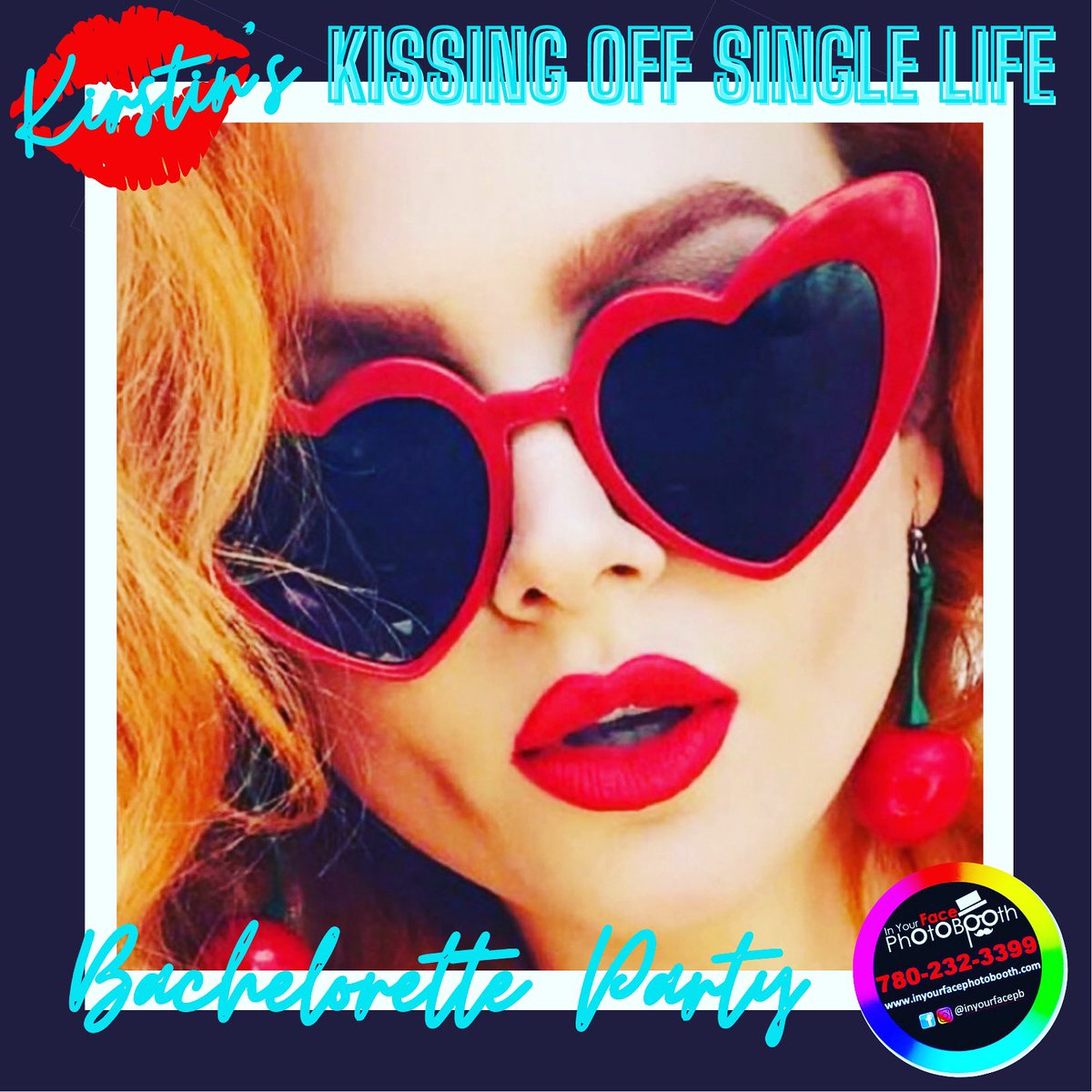 Inyourfacepb's tweet photo. Who doesn’t love a bachelorette party? A private online gallery so all your moments will only be shared if you choose to! #bacheloretteparty #kissingawaysinglelife #gettingmarried #bookaparty #inexpensivefun #photobooth #welovetoparty #wheresdapartyat🤟🏽 #inyourfacephotobooth https://t.co/36GSuXimwh