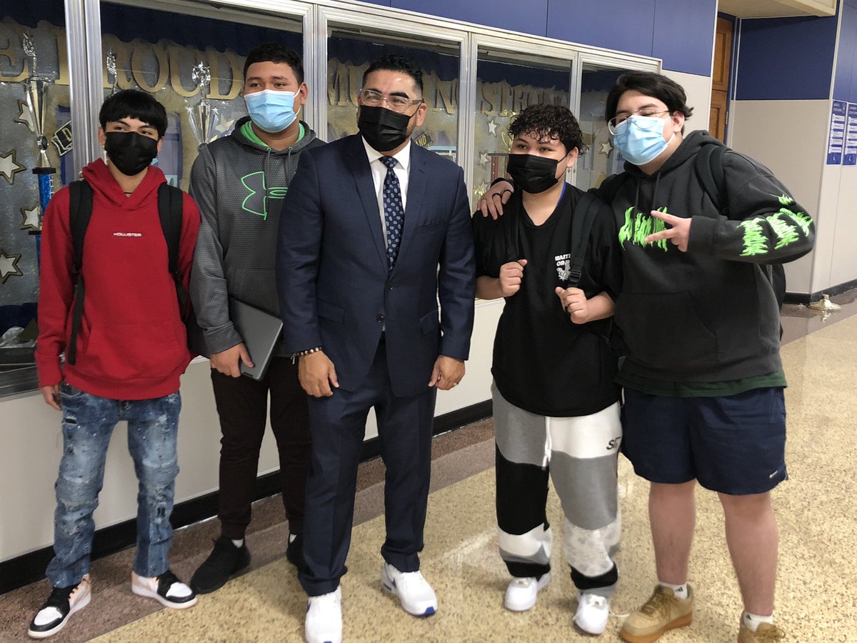 RepWalle's tweet photo. I spoke to a wonderful group of high school kid’s from @LaPromesa_AISD. La Promesa HS is a school dedicated to new arrivals many of whom have experienced more than any kid can endure. A new language, country, &amp; customs but they will succeed with help of great educators. #txlege https://t.co/hgD2u8bzL2