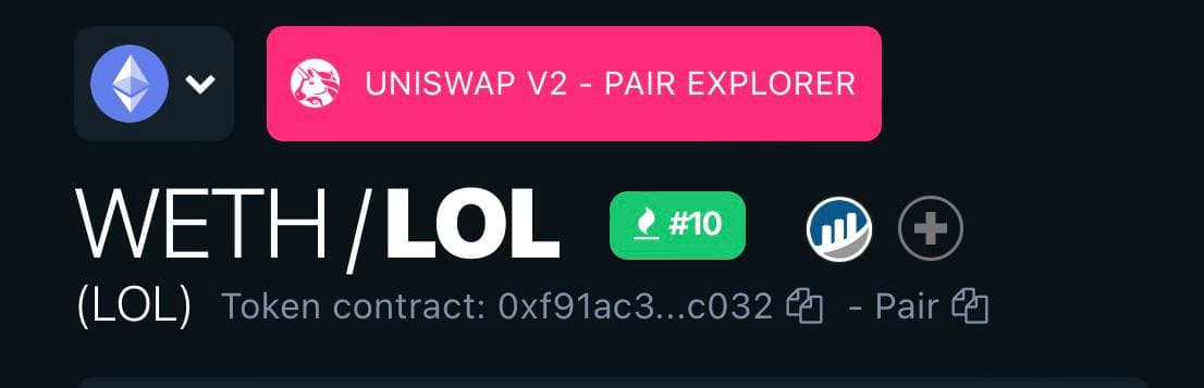 LOL_Lolverse's tweet photo. You know what happens when $LOL gets to number 1 on trending $LOL  https://t.co/anSZhZTXA8 https://t.co/eRilawlac7