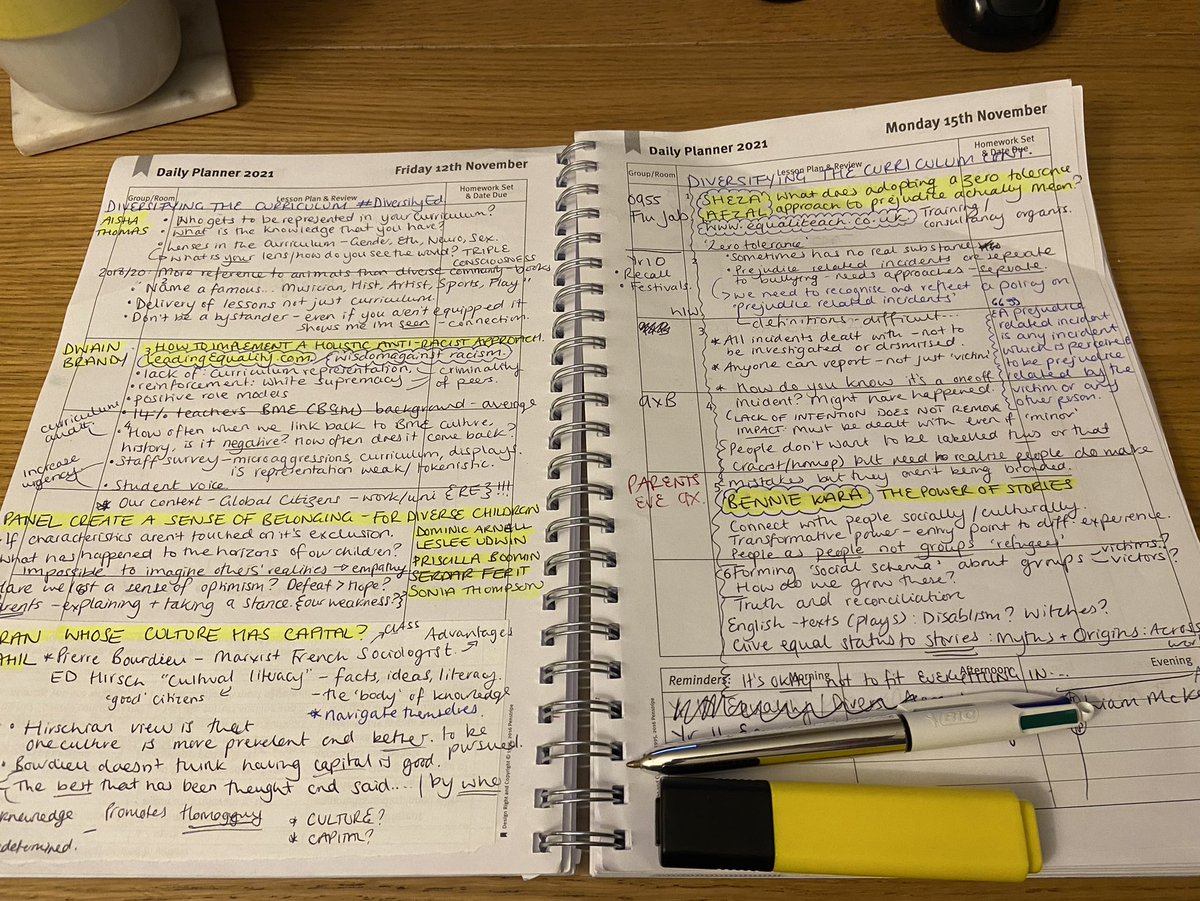 MrBchat's tweet photo. Feel like I’ve been back at uni again after today! Thank you @DiverseEd2020 for excellent sessions and speakers, thought provoking and also providing practical advice for daily teaching and whole school aims re Equality and Diversity. Lots to reflect on and implement #DiversityEd https://t.co/m5ryiuuF9t