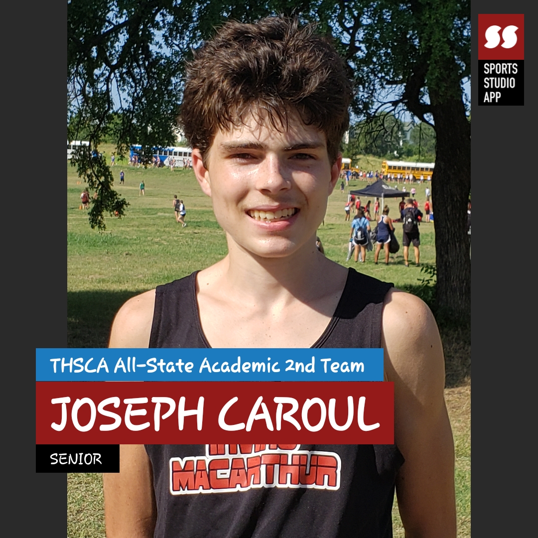 IrvingISD's tweet photo. 👏Congrats to the following members of the @MacArthurCards cross country team who were selected for the ✨Texas High School Coaches Association All-State Academic Teams✨:

🏃‍♀️Laura Marquez 
🏃‍♂️Joseph Caroul 
🏃‍♂️Logan Nasky 

#myIrvingISD #WeRISEIrvingISD https://t.co/1WreiRWRHF