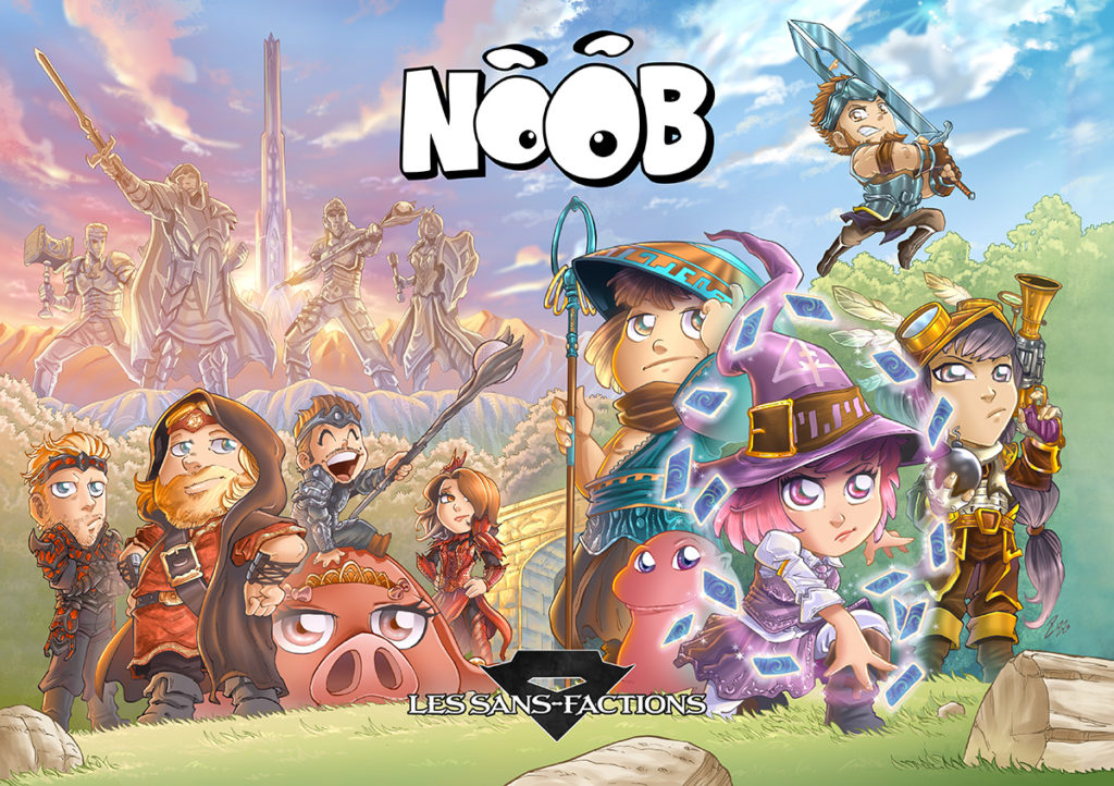Univers_Series's tweet photo. Paris Manga : Web-série Noob - https://t.co/16VAuDHvTW - Noob https://t.co/vkNLyRJdNZ