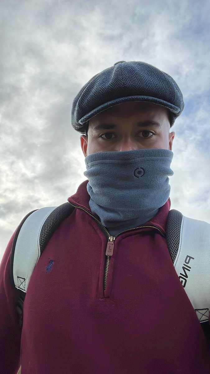 Big thankyou to <a href="/NickWilliamsPro/">Nick Williams</a> and all <a href="/stenodocgolf/">stenodocgolf</a> for a fantastic day as always for our group from <a href="/TivertonGC/">Tiverton Golf Club</a>, course and hospitality spot on even if the weather wasn’t particularly kind for a couple of hours 💨☔️☔️ Slightly different attire from my last few days in Dubai😂