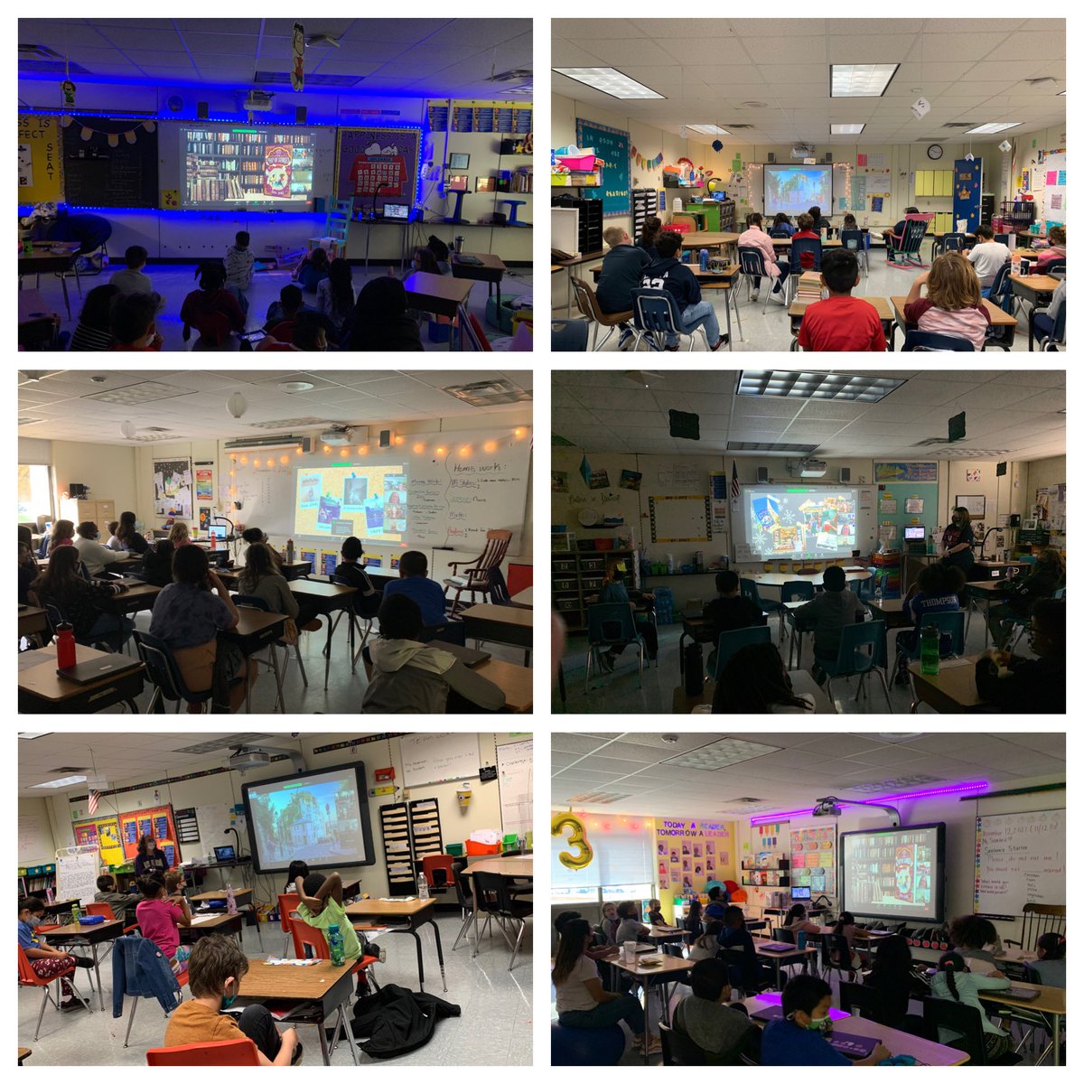 SCES_Resource's tweet image. We want to thank @acaseforbooks for her WONDERFUL presentation to our 3rd-5th grade @SCESStars &amp;amp; over 5,000 other students &amp;amp; staff this morning! We are now all “looking for places stories may be hiding”!🥰 #pagesandco @LaraIvey @ccpsinfo @PhilomelBooks @HarperCollinsCh