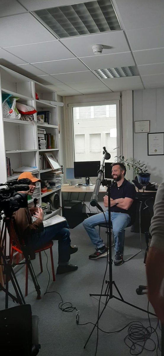 chevalboris's tweet photo. Preparing the TV show @RadioTeleSuisse  on Physical activity and the immune system. Explaining why physical activity may have all the beneficial health effects https://t.co/4tWZyxzV3n