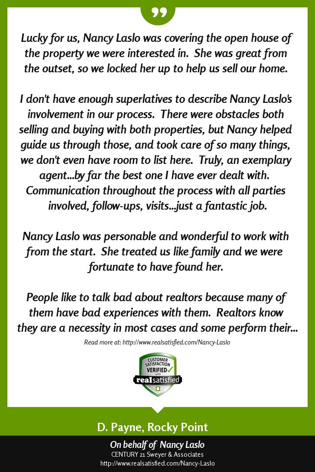 nancy_laslo's tweet photo. How does this make me feel? Let’s start with ecstatic. :) https://t.co/eeBaluCCny via @realsatisfied https://t.co/znvNKk5K4W