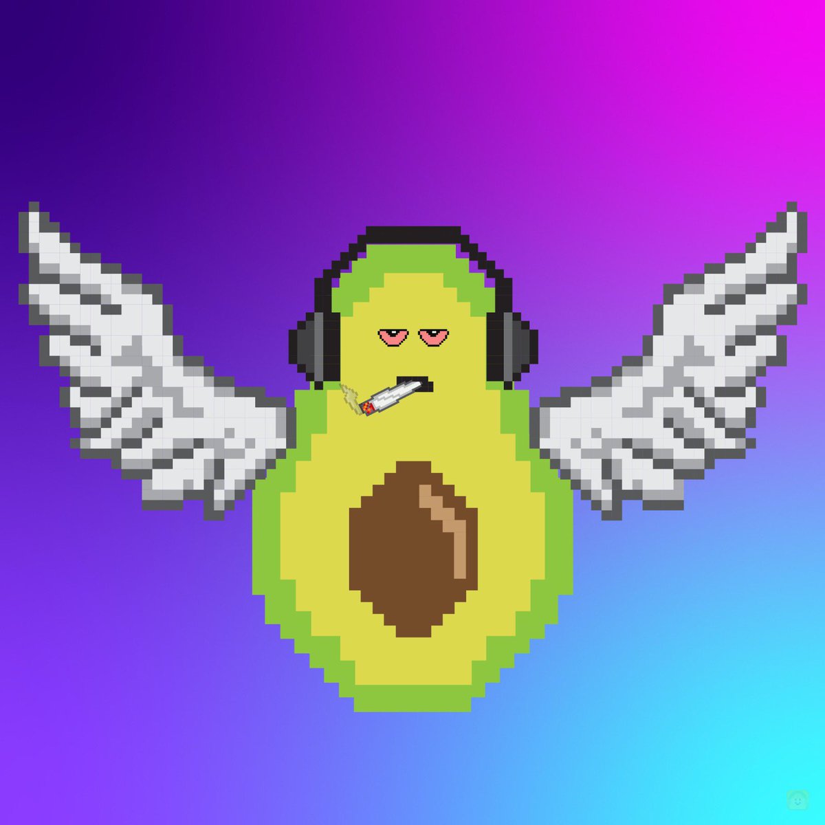 cardacados's tweet photo. Flying high on a Friyay! Get on that Cado Vibe 💨
#CNFT #CNFTCommunity #CNFTCollector #NFT #nftart #NFTCommunity #WEEDCNFT #Cardano #CardanoCommunity #ADA #FlyHigh #vibes #smokewithus https://t.co/u6r6A4GMn1