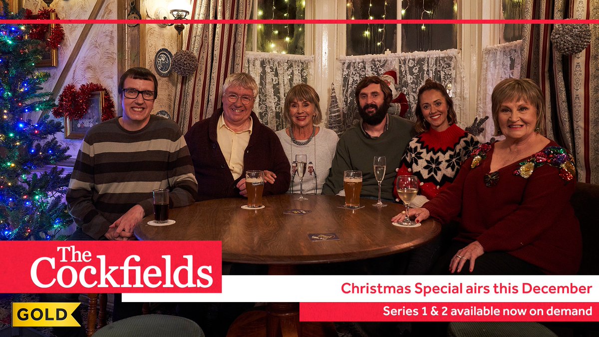 Thanks so much for watching series two of #TheCockfields this week! We're not done just yet though, look who's back for Christmas...