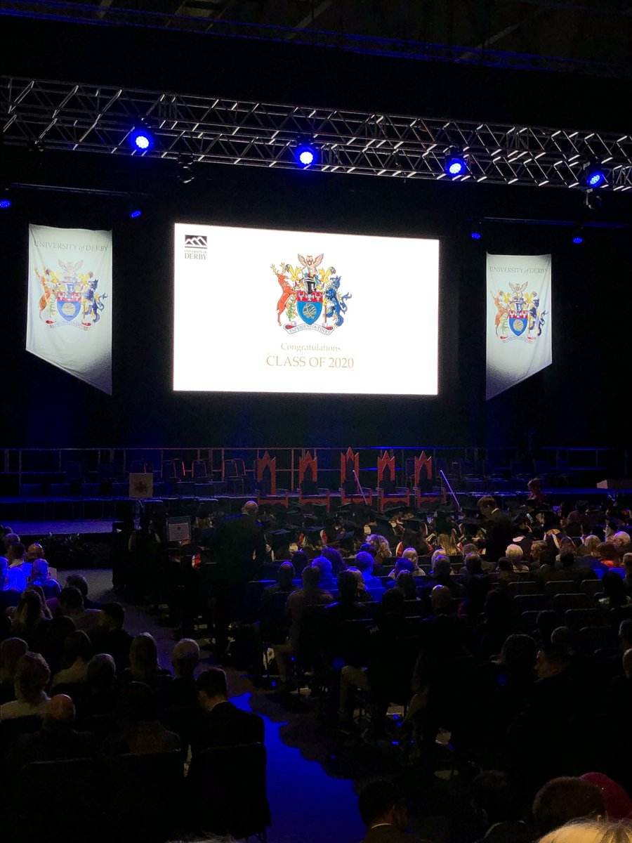 farmersalt's tweet photo. A very proud Dad day, (delayed by a year for obvious reasons) what a fantastic ceremony put on by Derby university.#Derbyuniversity #classof2020 https://t.co/ZWOmJg5rlU