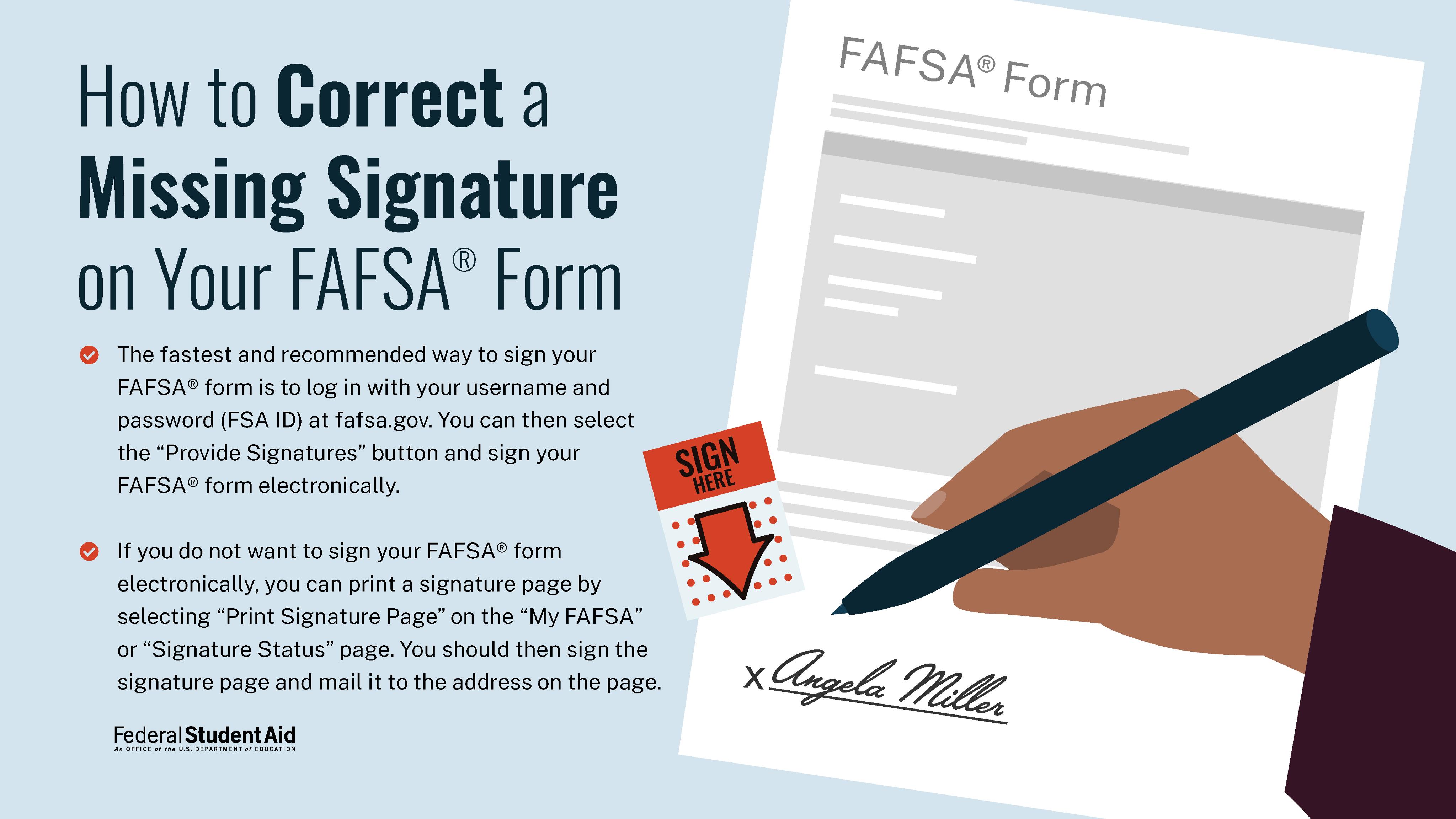 Federal Student Aid on X: &ldquo;Checked your FAFSA® form status, and it 