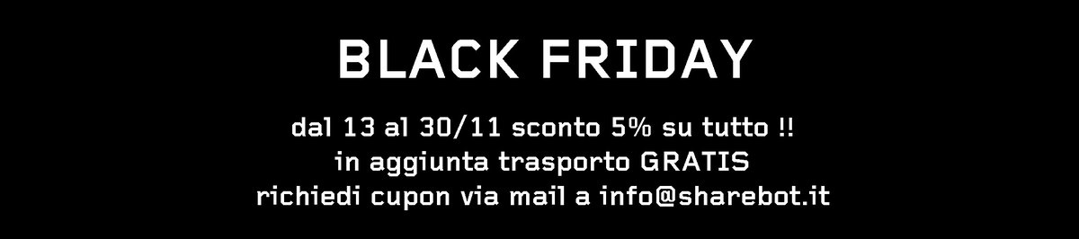 💣Il nostro Black Friday è pronto a sbarcare online,  impossibile non approfittarne! 💪🏻​ 

Scrivici per avere il tuo coupon!
Hai tempo fino al 30 novembre per non farti sfuggire il nostro sconto su tutti gli articoli dello shop! 💥 🖤 

#BlackFriday