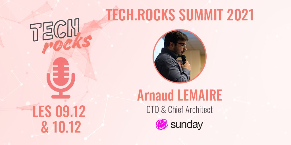 🎙️Partons à la rencontre de <a href="/Lilobase/">Arnaud LEMAIRE</a>, CTO &amp; Chief Architect chez <a href="/sundayapp_/">sunday</a>. Pour ce 6ème épisode de notre série “les speakers du #TRSummit 2021”, il est interviewé par <a href="/youen_chene/">Youen Chéné</a>, Founder de <a href="/lewebvert/">webvert</a>. 🎧S03E26 : bit.ly/2YJGsZg