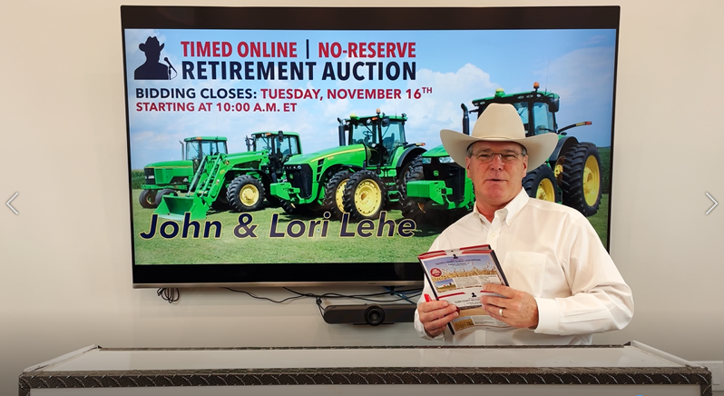 MachineryPete's tweet photo. Video preview of John and Lori Lehe online farm retirement auction Tuesday (Nov. 16) in Brookston, IN by @bidsullivan: '12 JD 8310R w/ 1363 hours; '08 JD 8330 w/ 2742 hours; '08 JD 7430 Premium w/ 1986 hours, loader; '96 JD 7600 2WD w/ 2971 hours: https://t.co/G1XTwoK4xX https://t.co/2h96tr4Dmi