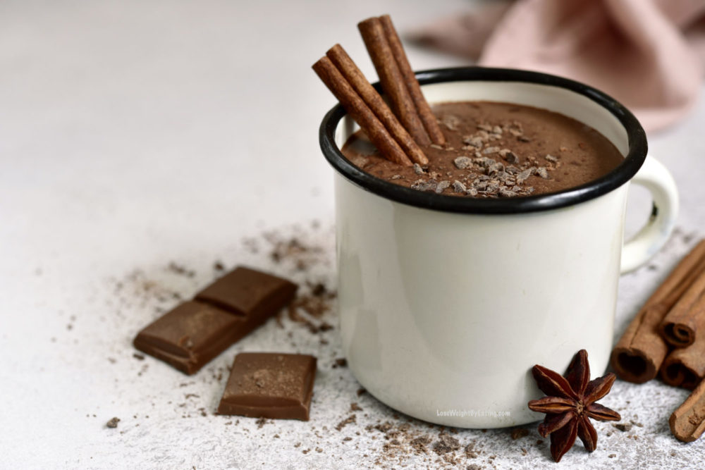 Homemade Hot Chocolate with Protein Powder JUST 122 CALORIES. pic.twitter.c...