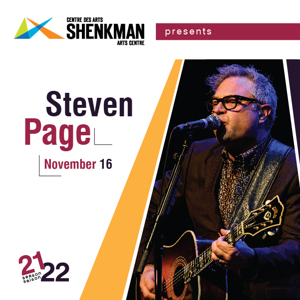 Attention <a href="/stevenpage/">steven page</a> fans! We have a pair of tickets to the singer-songwriter's Ottawa concert on November 16th at <a href="/shenkmanarts/">Shenkman Arts Centre</a> Centre! Like and re-tweet this post for a chance to win. 

Winner will be selected and contacted on Monday, Nov. 14th.