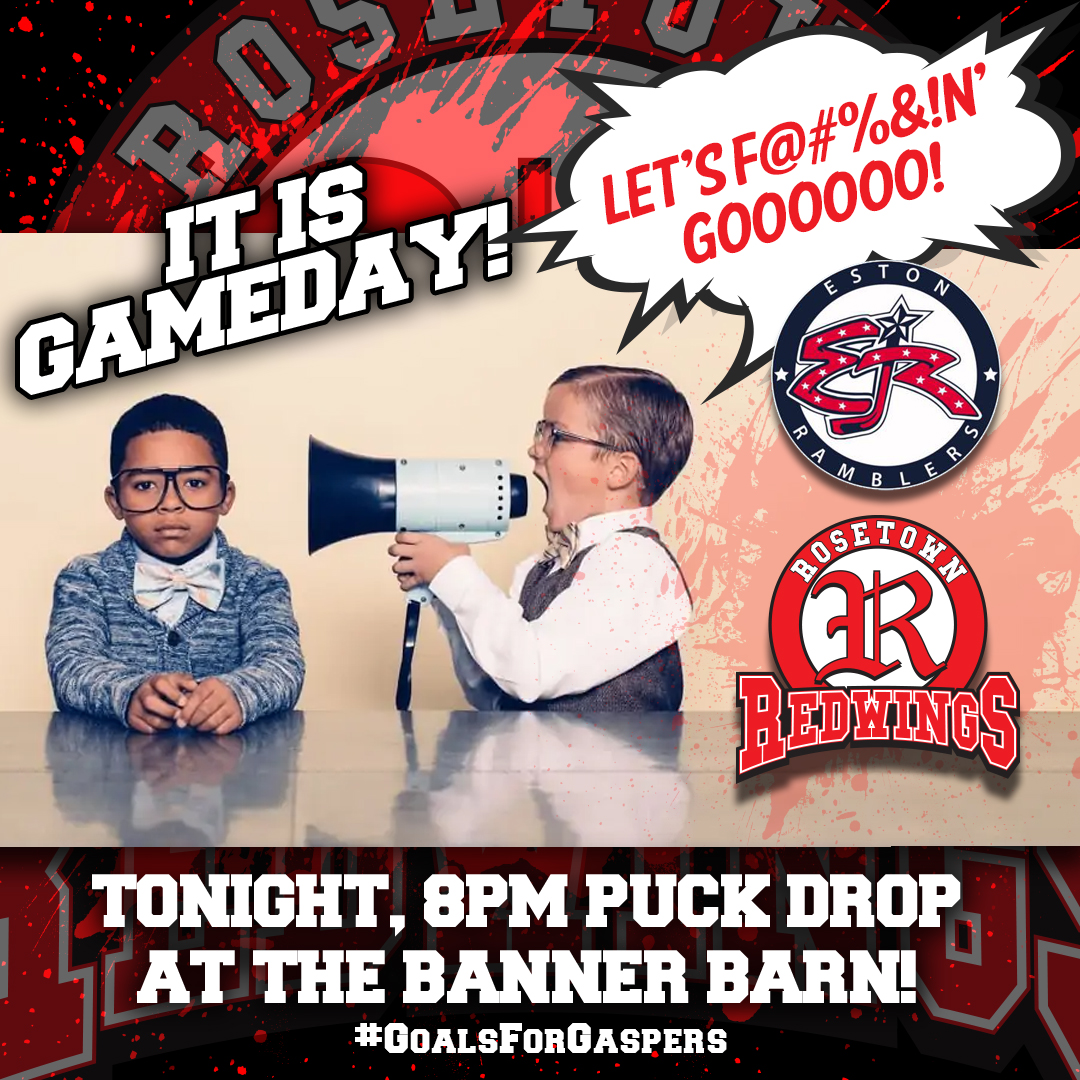 RRedwings's tweet photo. Big thanks to everyone getting involved in the fun this weekend! Athlete's Haven in Rosetown, @GMacsAgTeam @CareyJagow @Bwings13 @CentralPlainsCo @heathpearce3 @JohnnyMarkMeyer @OandS1972 And thanks to @MondayNooner for pumping up #GoalsForGaspers! It. Is. #GAMEDAY! #GOWINGSGO https://t.co/9vC8zwu7XP