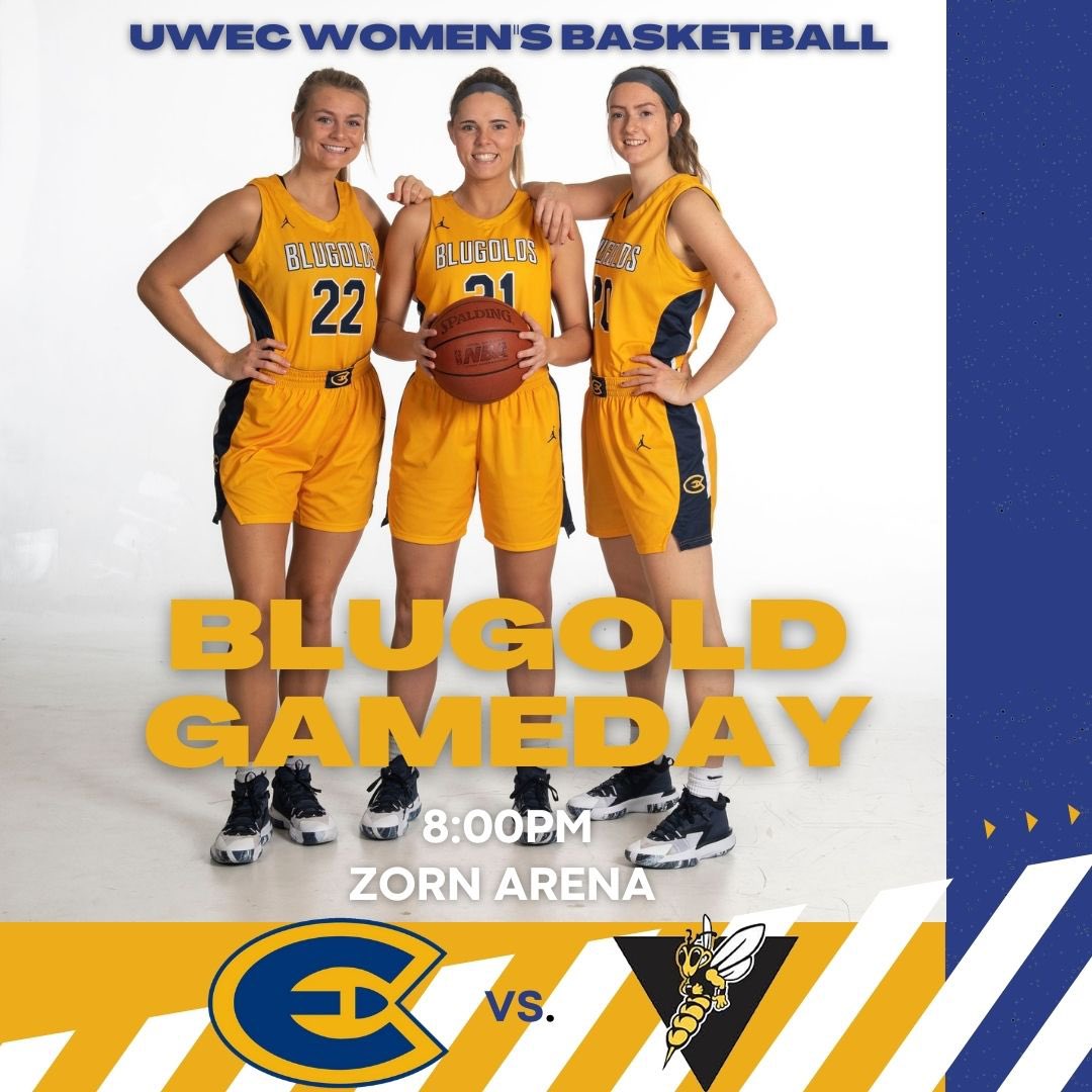 Finally game day 🙌 Home opener tonight  at 8 PM in Zorn Arena! Come support your Blugolds! #getgritty #rollgolds