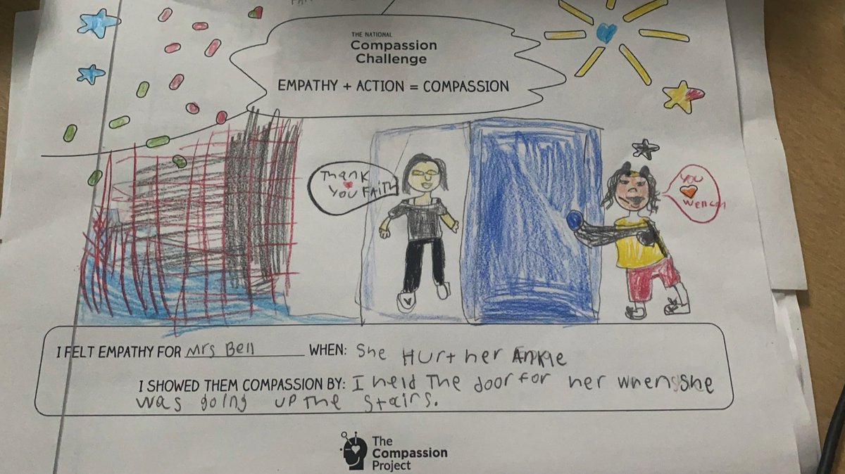 BellsBronxClass's tweet photo. #SeeCareDo #CompassionChallenge @EVERFIK12 https://t.co/pc1hm8IOEX