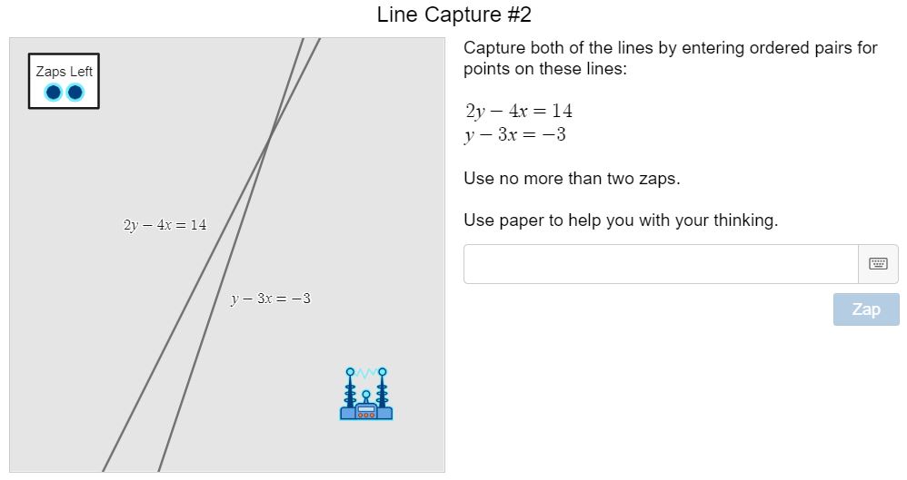 MagnoliaAlgebra's tweet photo. Algebra 1 students completed a partner activity using my edited "Line Zapper" DESMOS activity. The DESMOS version only used equations in y=mx+b for every slide and nothing in standard form, etc. I updated it to include all variations of linear functions.
#solvingsystems
#DESMOS https://t.co/4yssW7xmDu