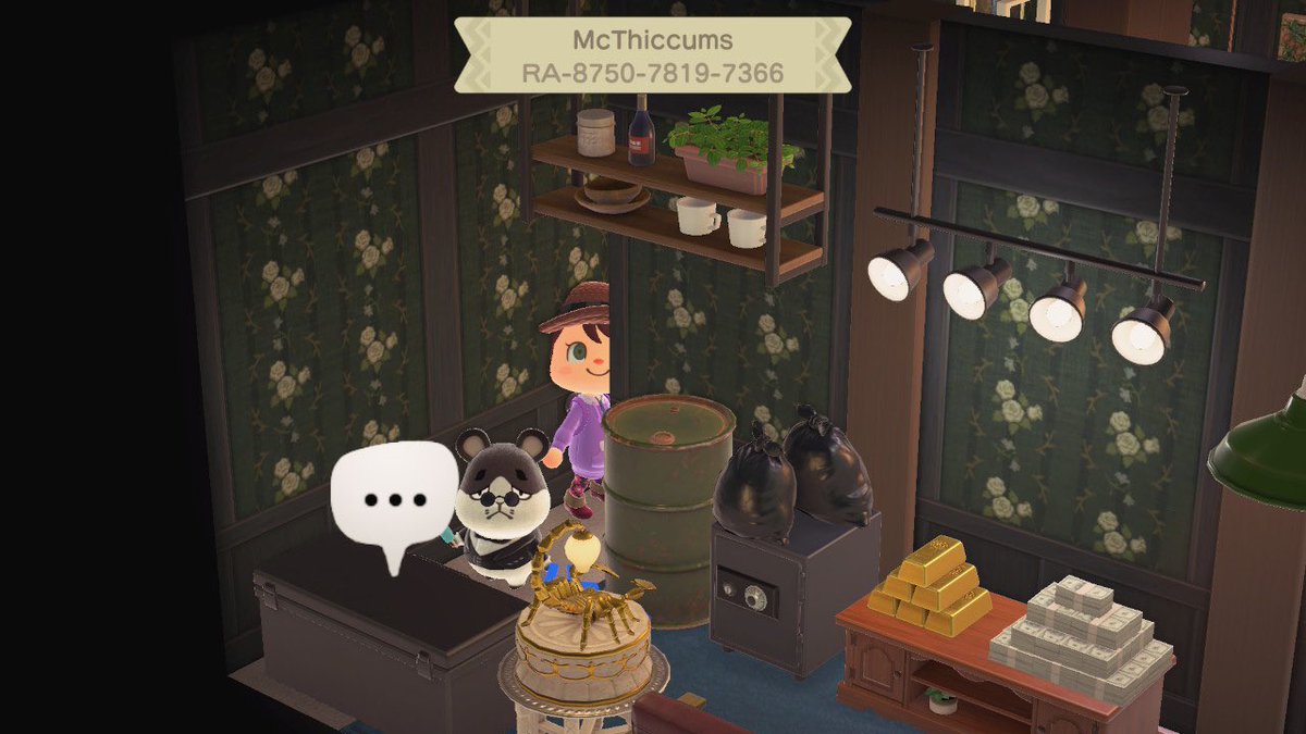 anaisbalbas's tweet photo. @tagbacktv Caught him in the act! 🤣🤣🤣 LaHamilia #AnimalCrossingNewHorizons https://t.co/R2mBW4s2o1