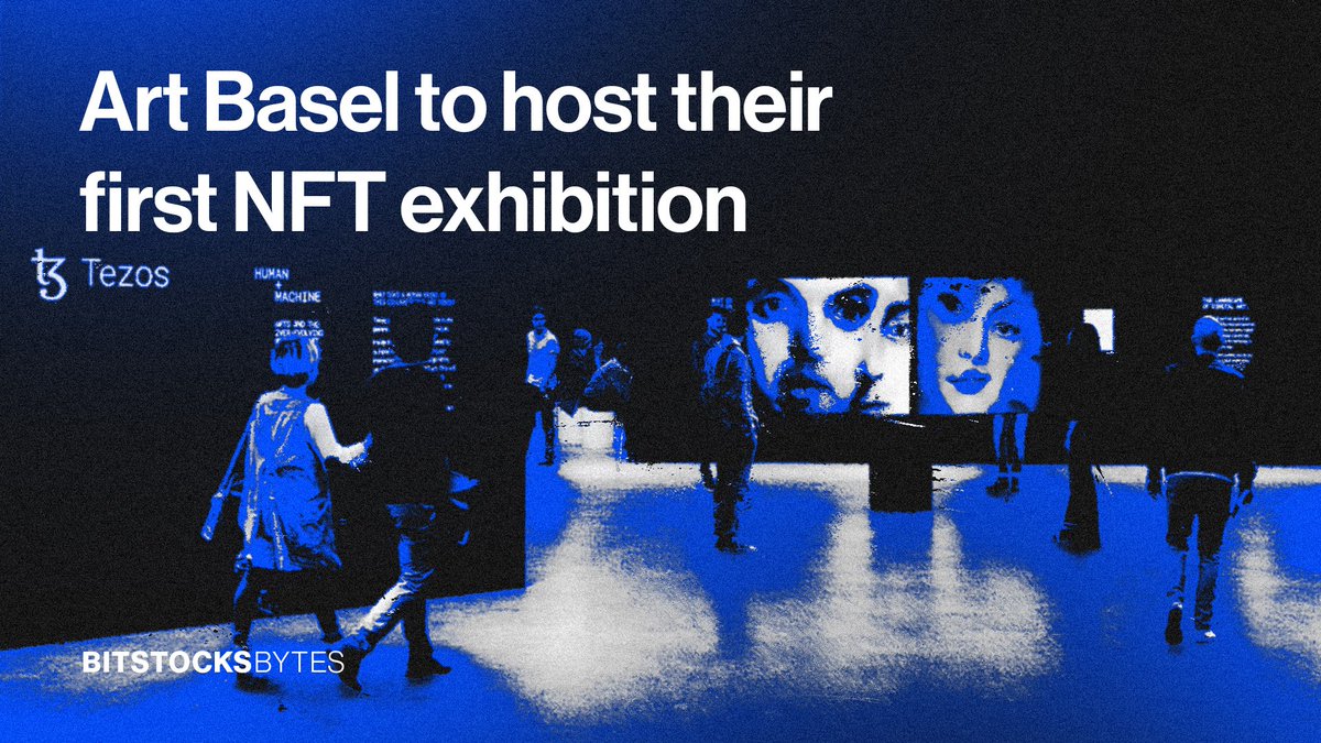 Bitstocks_'s tweet image. #ArtBasel in Miami Beach will host their first-ever "interactive" exhibition of #NFTs next month, entitled Humans + Machines: NFTs and the Ever-Evolving World of Art. They'll feature work from #NFT artists including Helena Sarin, Matt DesLauriers and Iskra Velitchkova.