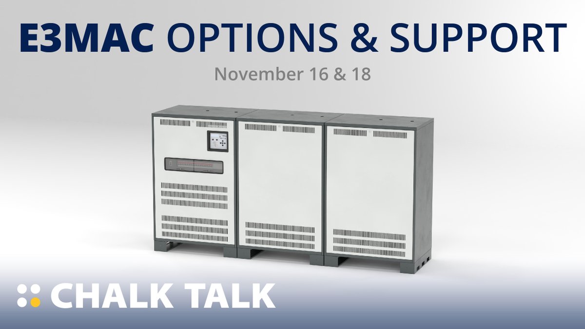IsoliteCorp's tweet photo. Join Evan Ackmann for a dive into some of the more esoteric options of the E3MAC and learn how to maximize warranty coverage for installations. #chalktalk #isolite https://t.co/JvT2wrI4r3