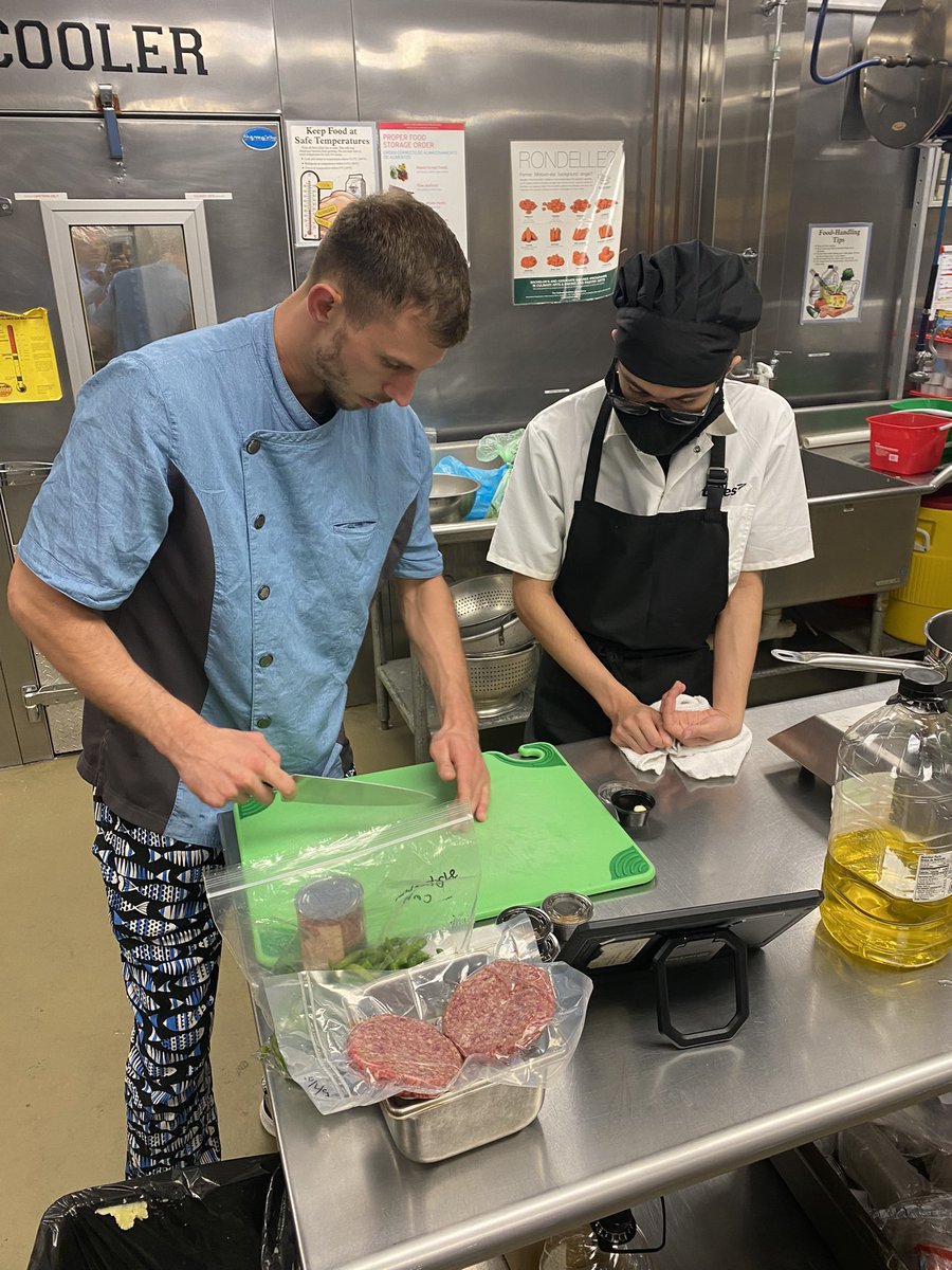 tollesceo's tweet photo. Top Chef level competition today in our culinary level 2 class. Problem-Based projects with a high level of student engagement - Career technical education in action. #HireEducation @TollesTech #LiftAllStudents https://t.co/GOS9hEqt8I