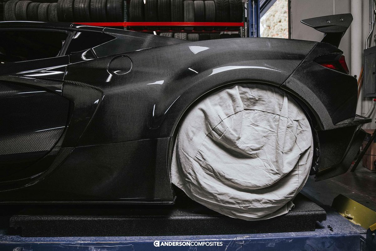 AndersonCmp's tweet image. The Anderson Team has completed the first, all-carbon fiber C8 Corvette! Pretty amazing features with a wider than stock body and all that beautiful carbon fiber. Look for this vehicle in upcoming car events! #C8 #C8corvette #C8R
