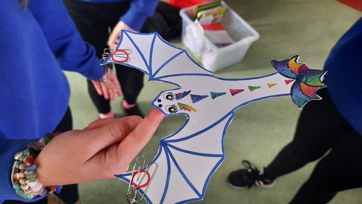 Exploring the centre of gravity with our dragons from @scientificsue + @MayoScienceFest @MayoCoCo in 6th Class Knockrooskey NS @DPSM_Activities @scienceirel @ScienceWeek @PDSTPrimarySTEM #ScienceWeek #STEM