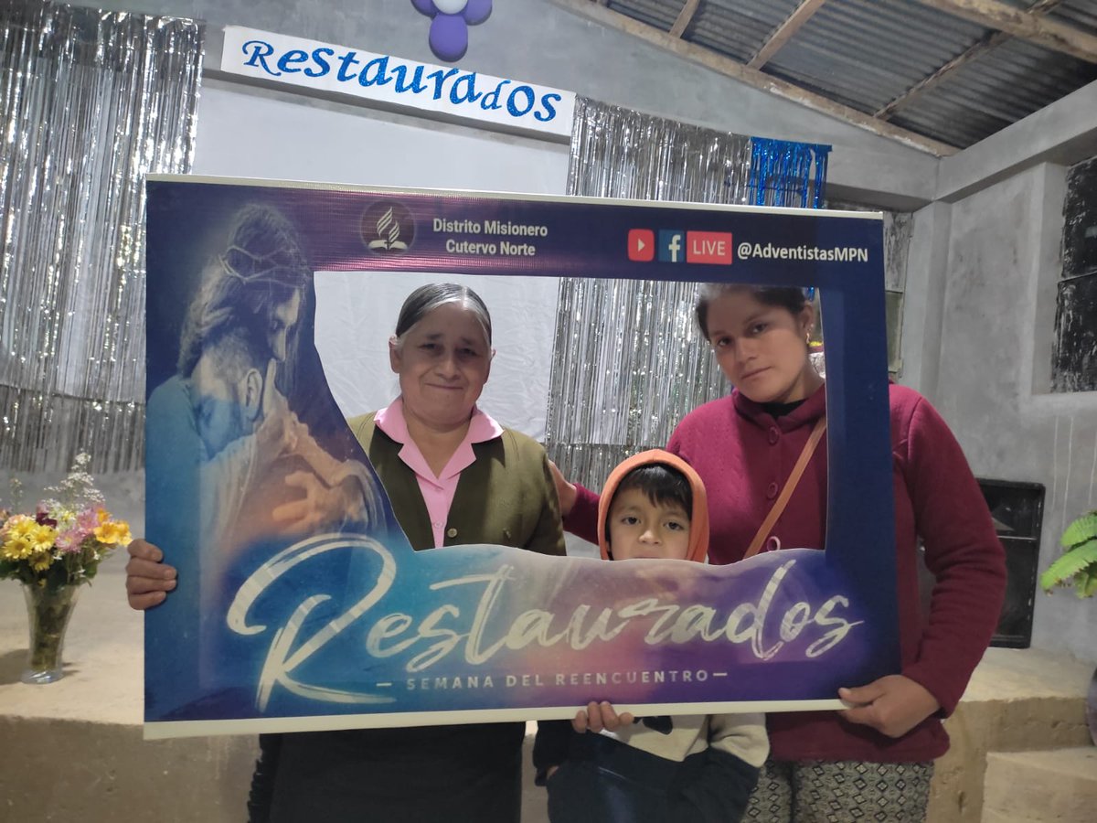 edgarlinares103's tweet photo. De tu angustia, tu preocupación, tu tristeza y tus lágrimas, Dios lo sabe todo. Él quiere #Restaurarte en medio de la desilusión. Muchas personas aceptan ser #Restauradas por Jesús. Días de decisiones. @AdventistasMPN @PrVictorVasquez @SiervoDeFe @CarlosRequejoP @PresidenciaUpn https://t.co/nnEahiTWeq
