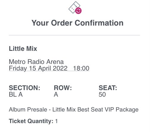 Just impulsively bought front row little mix tickets in Newcastle night one!!! 
<a href="/LittleMix/">Little Mix</a> see you girls soon!!! 
#BetweenUs #LittleMix #NoMusicVideo