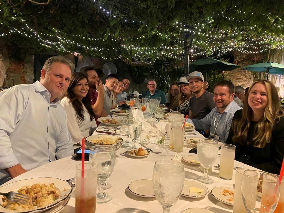 PayQuicker's tweet photo. We had a blast at #DSAEngage in New Orleans — from working our instant payout magic at the Spooktacular reception, to watching the #Saints game in @CitconPayment's suite, hosting dinner with our wonderful clients &amp; partners, &amp; winning the Partnership Award! #platinumsponsor #dsa https://t.co/TxPqKRhSeC
