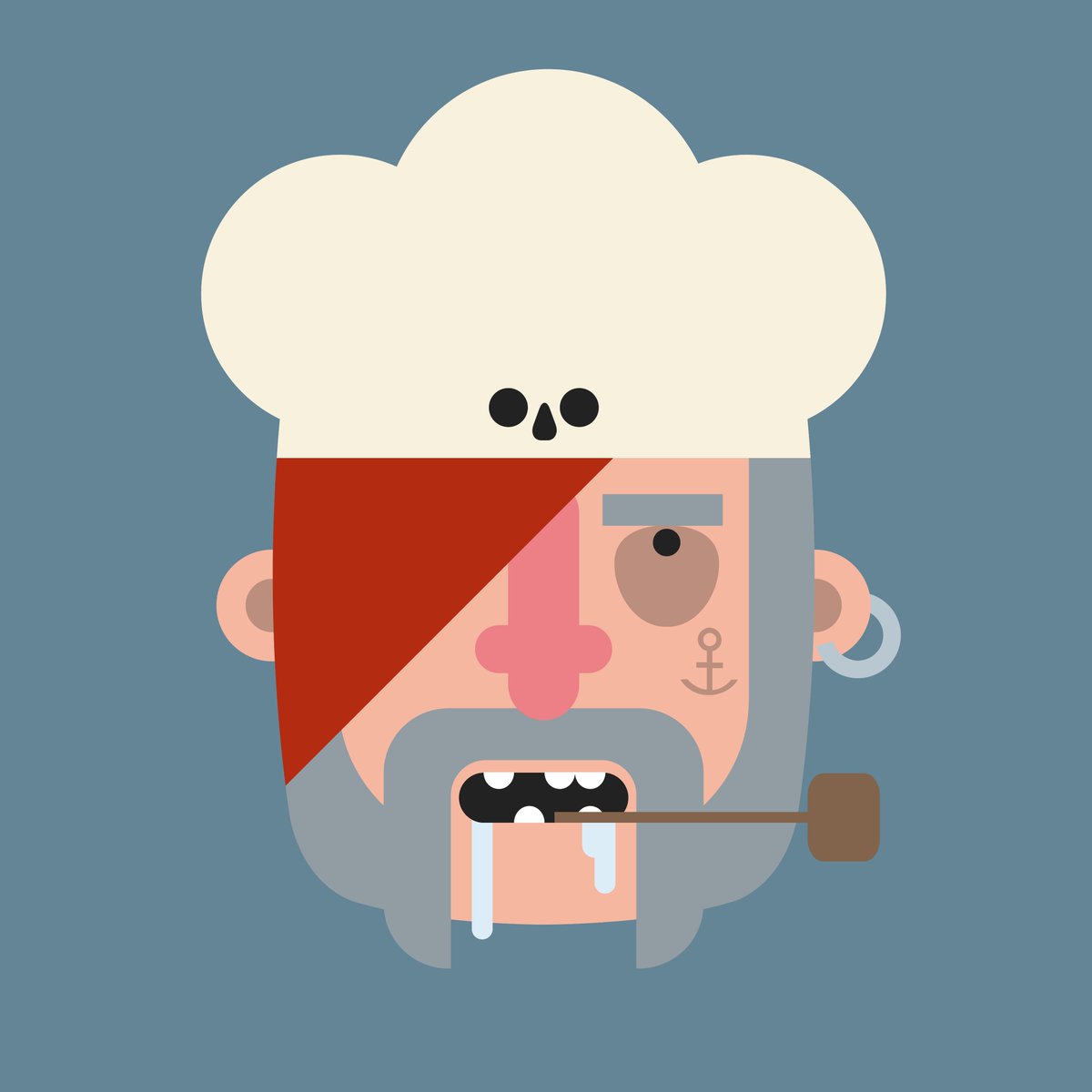 bycryptopirates's tweet photo. Head Chef Curt, nicknamed Al Fresco, is famous for his remarkable culinary talents. He quickly built a reputation for his delicious meals, but his savagery in battle—eating anyone who crossed his path—made him a true legend.

#NFTGiveaway #NFTcollection #NFTCommunity #Pirates https://t.co/avmKZL6SW0