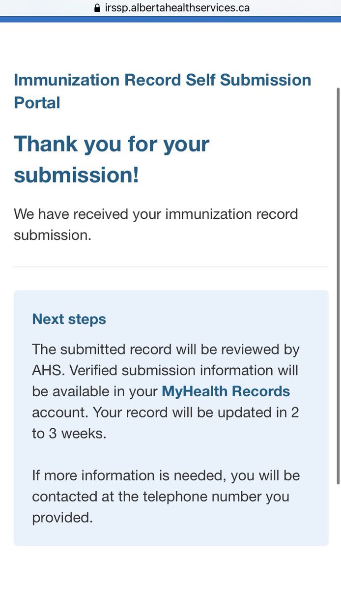 django_mtl's tweet photo. @OmarAlghabra @JasonCoppingAB @cdube_sante Update. Just over 3 weeks ago I was able to submit my vaccine proofs to https://t.co/DaC6otS9GB 
But that confirmation page is unhelpful. This form could be improved by adding a confirmation number. https://t.co/U2tBjWHGEv