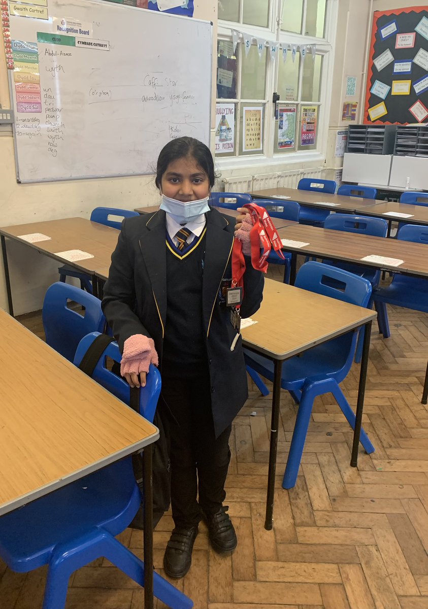 DanceMaindy's tweet photo. So proud of you! Three medals from the Welsh Badminton championships and working hard to make the national team. @CathaysHigh_PE @CathaysHigh https://t.co/vzuFJdKdao
