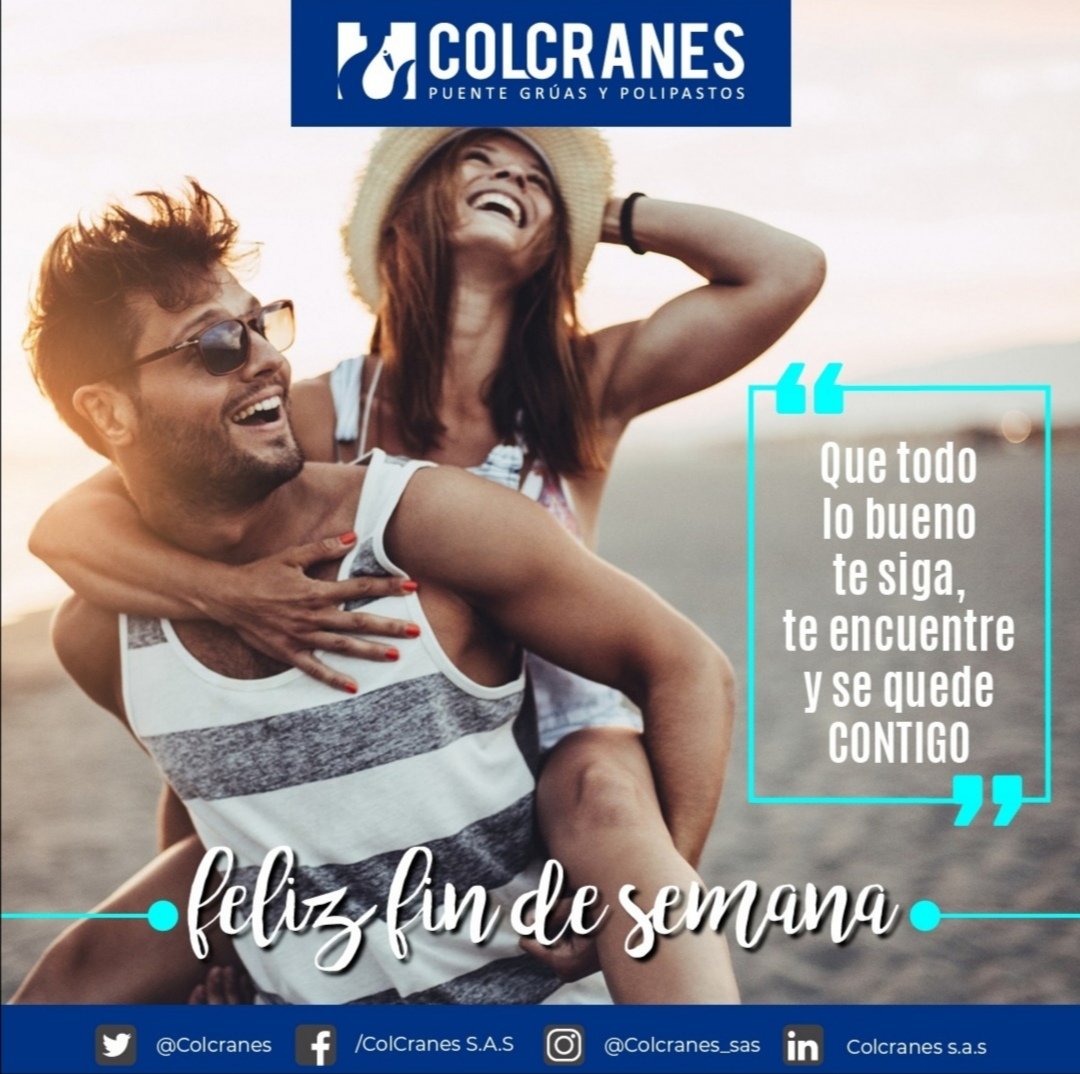 colcranes's tweet photo. DESCRUBETE! 
Solo tú puedes abrir tus propias puertas y  crear tus oportunidades. 
De esa forma sabrás de todo lo que eres capaz.

@Colcranes apoya la industria Colombiana y sabe que el capital humano es el principal engranaje para mover la Industria. 

¡Feliz fin puente festivo! https://t.co/3nJHhnRYHf