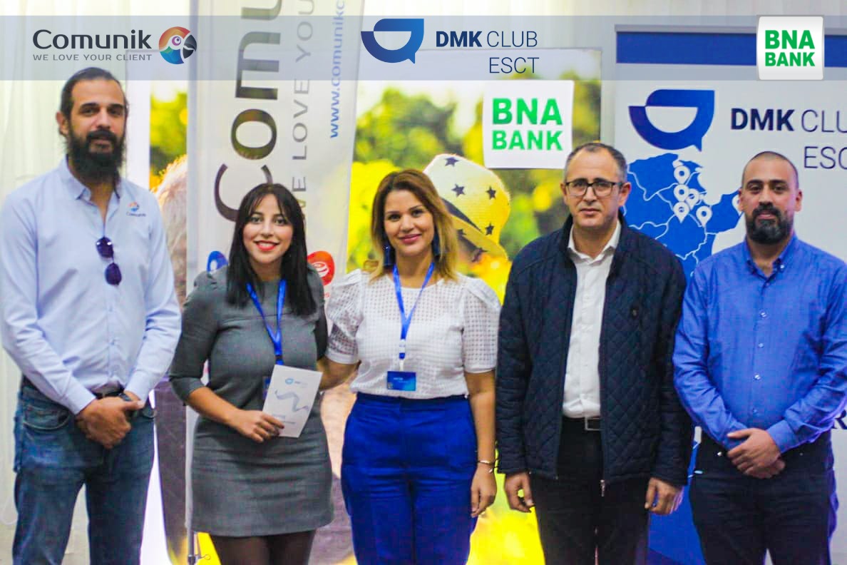 DmkEsct's tweet photo. Nous tenons à remercier notre conférencière Hassene mathlouthi Business Unit Manager chez comunik💙💙
Un grand merci à @ComunikCRM pour son soutien à notre club lors de notre événement "Démonstration Workshops CRM part 1🔥🔥"
#dmkclubesct #ComunikCRM 
#dmkclub #smctunisia https://t.co/26C9IozwY1